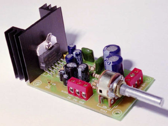 6-10w Stereo Audio Amplifier With Ic Tda2005