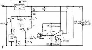 Lead-Acid Battery Charger Circuit Diagram
