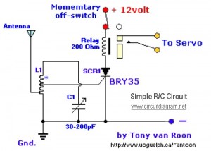 simple r/c circuit