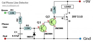 Cut Phone Line Detector