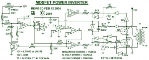 1000W Power Inverter Circuit