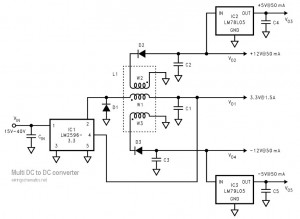 Multi DC to DC converter