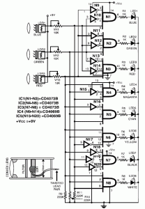 Color Sensor Circuit Diagram