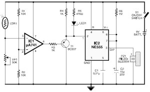 light fence circuit diagram