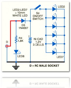 Small LED Lamp circuit