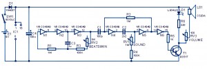 Metronome Sound Generator Circuit Diagram