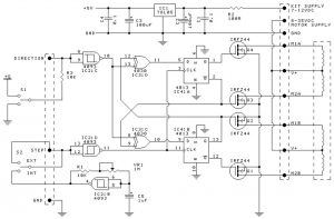 Unipolar Stepper Motor Driver Circuit Design