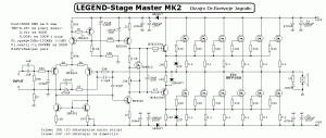 500W RMS Power Amplifier Circuit based Mosfet