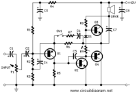 2 Watt Mini Audio Amplifier circuit design