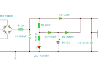 basic ups circuit electronic