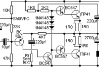 4W Audio Amplifier Circuit Electronic