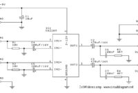 2 x 1W Stereo Amplifier Schematic Electronic