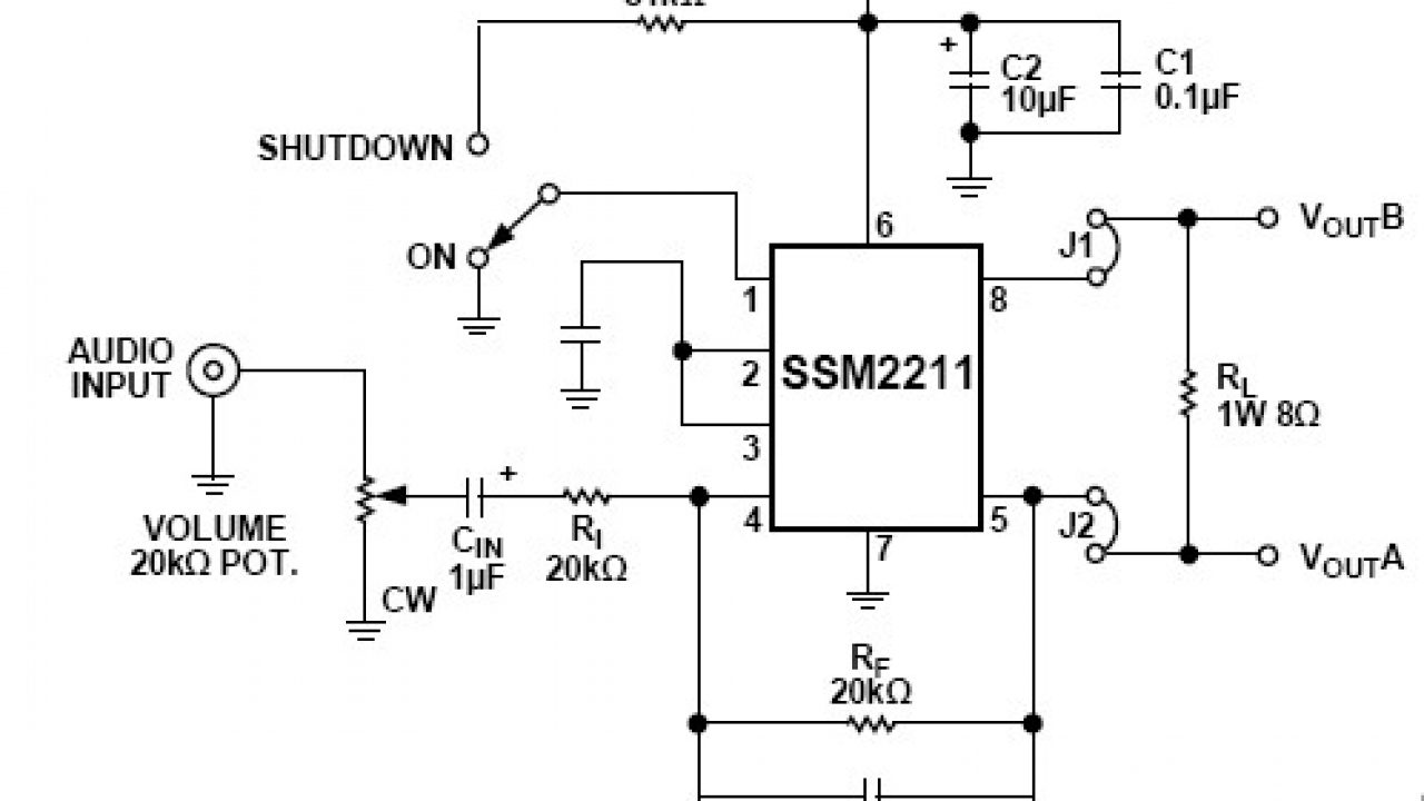 Ssm2166a схема включения