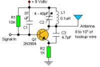 Basic RF Oscillator Circuit Electronic