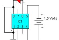 LED Flasher Circuit Electronic