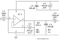 6-10W Power Amplifier Circuit Electronic