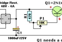 6-12V Variable Regulated Power Supply Circuit