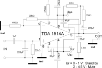 50W Audio Amplifier TDA1514A