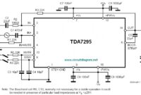 80W Audio Amplifier Circuit based TDA7295