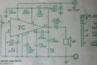 7W Audio Amplifier Circuit Electronic TBA810