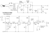 Tube Distortion Pedal Circuit Electronic