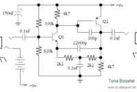 Tone booster circuit electronic