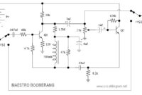 Maestro Boomerang Wah-Wah Circuit Diagram