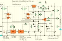 Automatic 9V battery charger