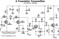 FM transmitter Circuit with 4 Transistors