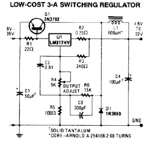 3A Switching Power Supply