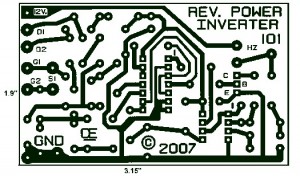 1000W Power Inverter PCB Layout Design