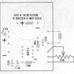 Metal Detector Circuit PCB Overlay