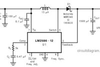 dc to dc voltage converter 5v to 12v LM2586