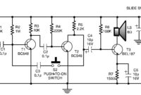 Low-cost intercom circuit electronic