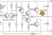 White line follower circuit electronic