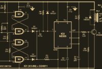 Staircase light circuit electronic