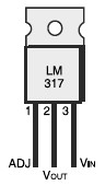 LM317 pin configuration