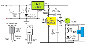 Simple Sensitive Tester for Infrared Remote Control