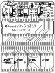 Top PCB Design Digital DC Voltmeter Circuit