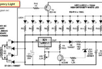 LED Emergency Light Circuit Electronic