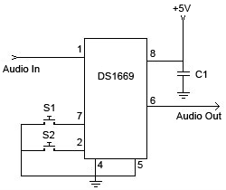 DS1669 Digital Variable Resistor