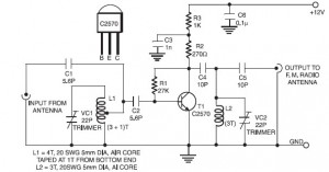 FM Signal Booster Circuit