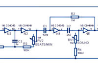 Metronome Sound Generator Circuit Diagram