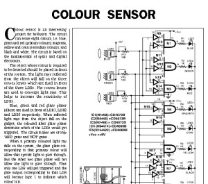 Color Detector Scheme