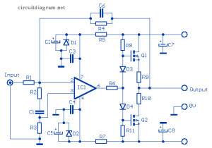 12W Audio Amplifier based FET Scheme
