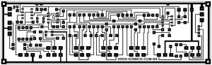 PCB Layout Design of Stereo Tone Control with Microphone Preamplifier