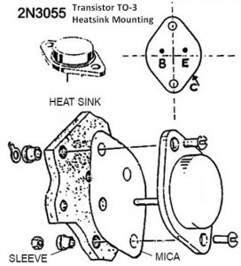 Transistor TO-3 Heatsink Mounting