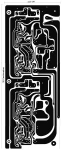 300W RMS Stereo Power Amplifier PCB Layout
