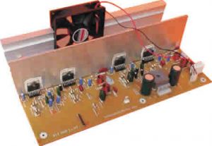 300W RMS Stereo Power Amplifier Project